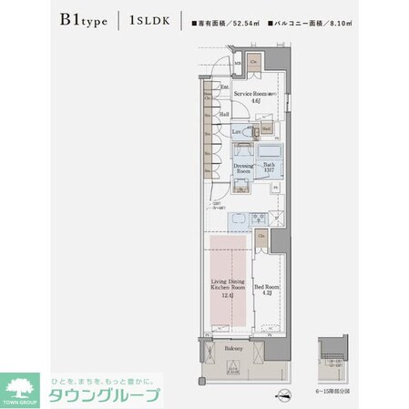 LUXENA八王子寺町の物件間取画像